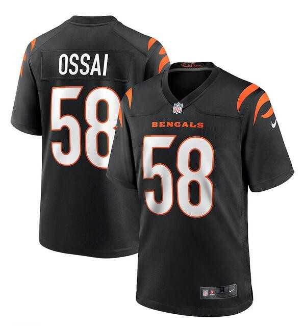 Men & Women & Youth Cincinnati Bengals #58 Joseph Ossai Black Football Stitched Game Jersey,We sell and wholesale Men & Women & Youth Cincinnati Bengals #58 Joseph Ossai Black Football Stitched Game Jersey on line form chian!